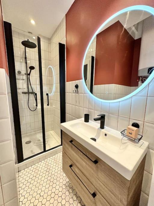 Magnifique Appartement Moderne - Clim & Wifi Nice Bagian luar foto