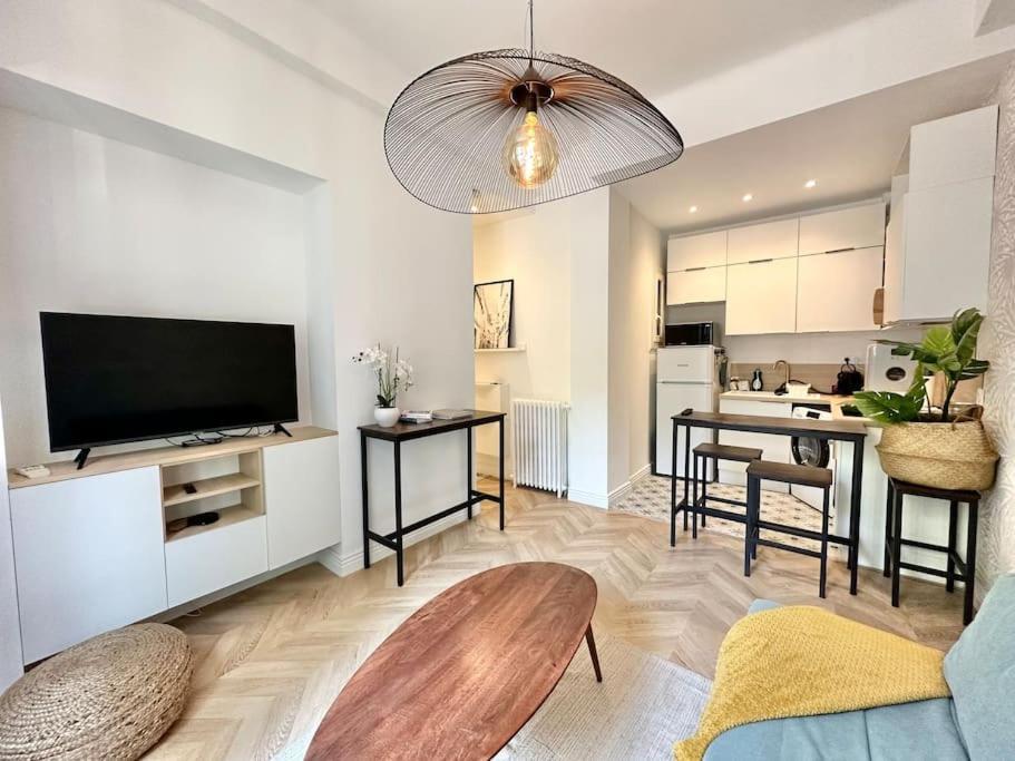 Magnifique Appartement Moderne - Clim & Wifi Nice Bagian luar foto