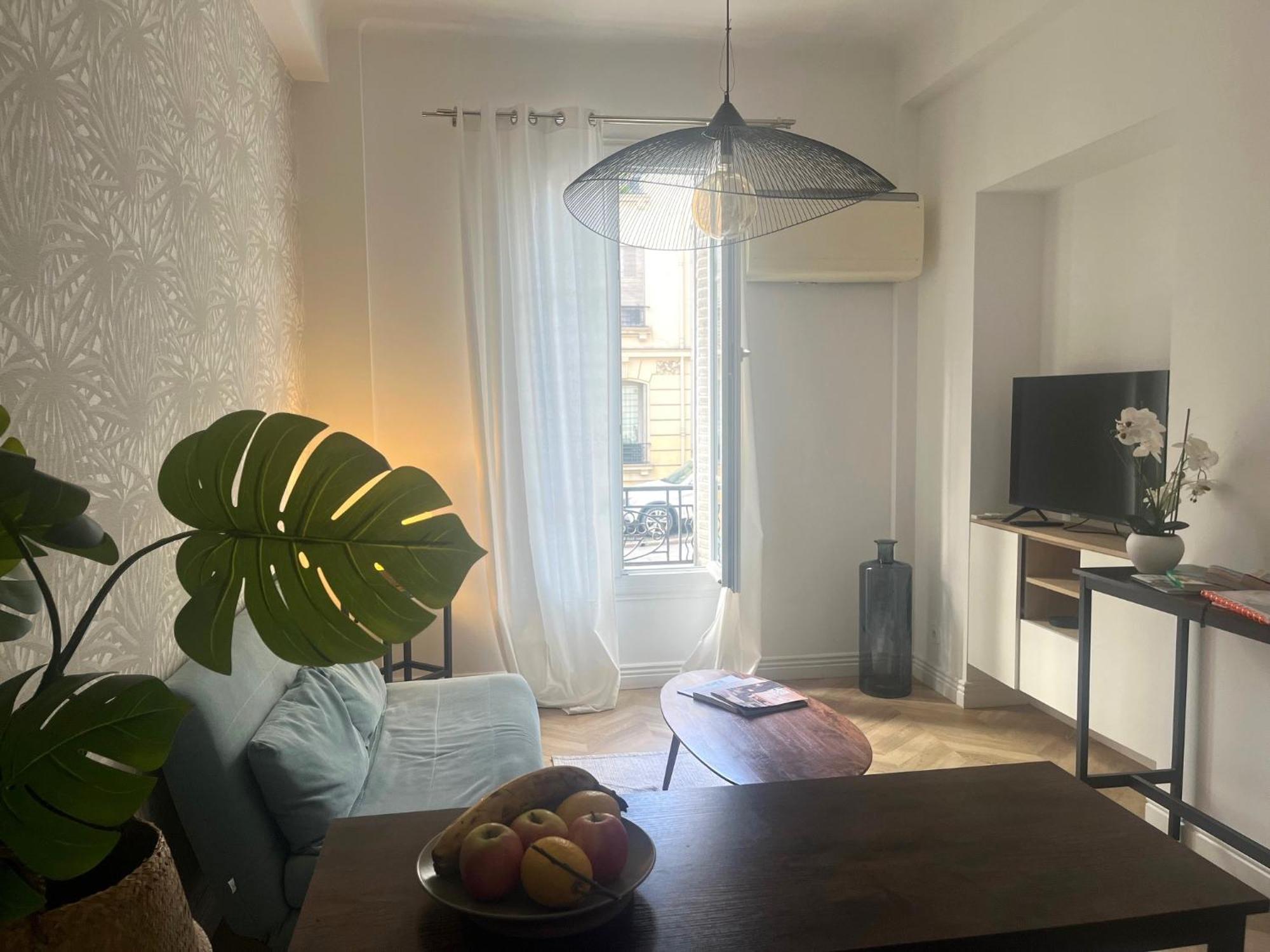 Magnifique Appartement Moderne - Clim & Wifi Nice Bagian luar foto