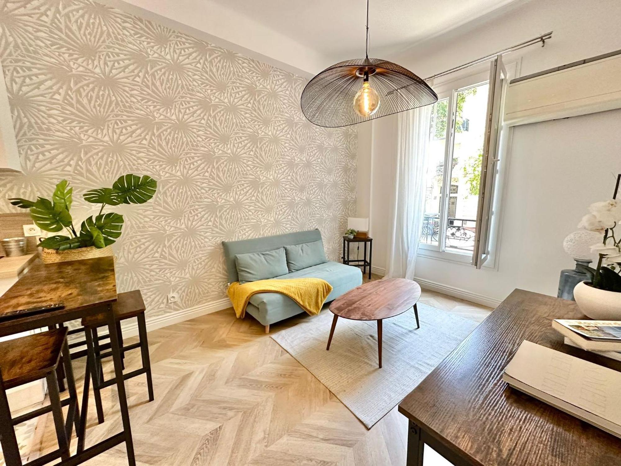 Magnifique Appartement Moderne - Clim & Wifi Nice Bagian luar foto